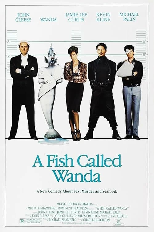 A Fish Called Wanda film posteri