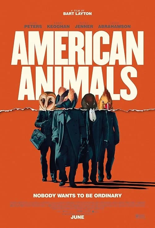 American Animals film posteri