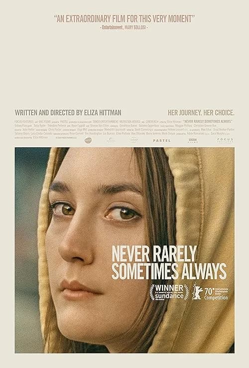 Never Rarely Sometimes Always film posteri