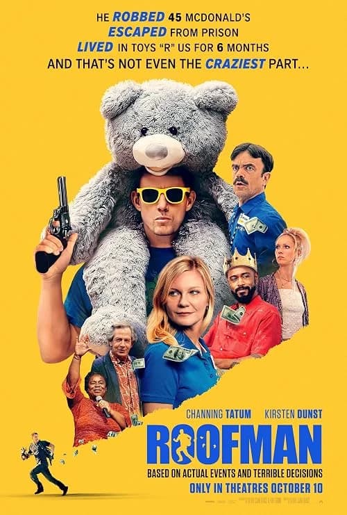 Roofman film posteri