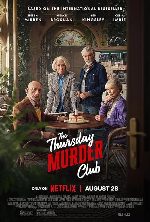 The Thursday Murder Club film posteri